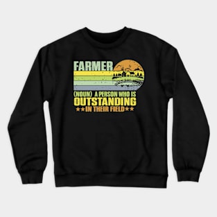 Farming Definition Crewneck Sweatshirt